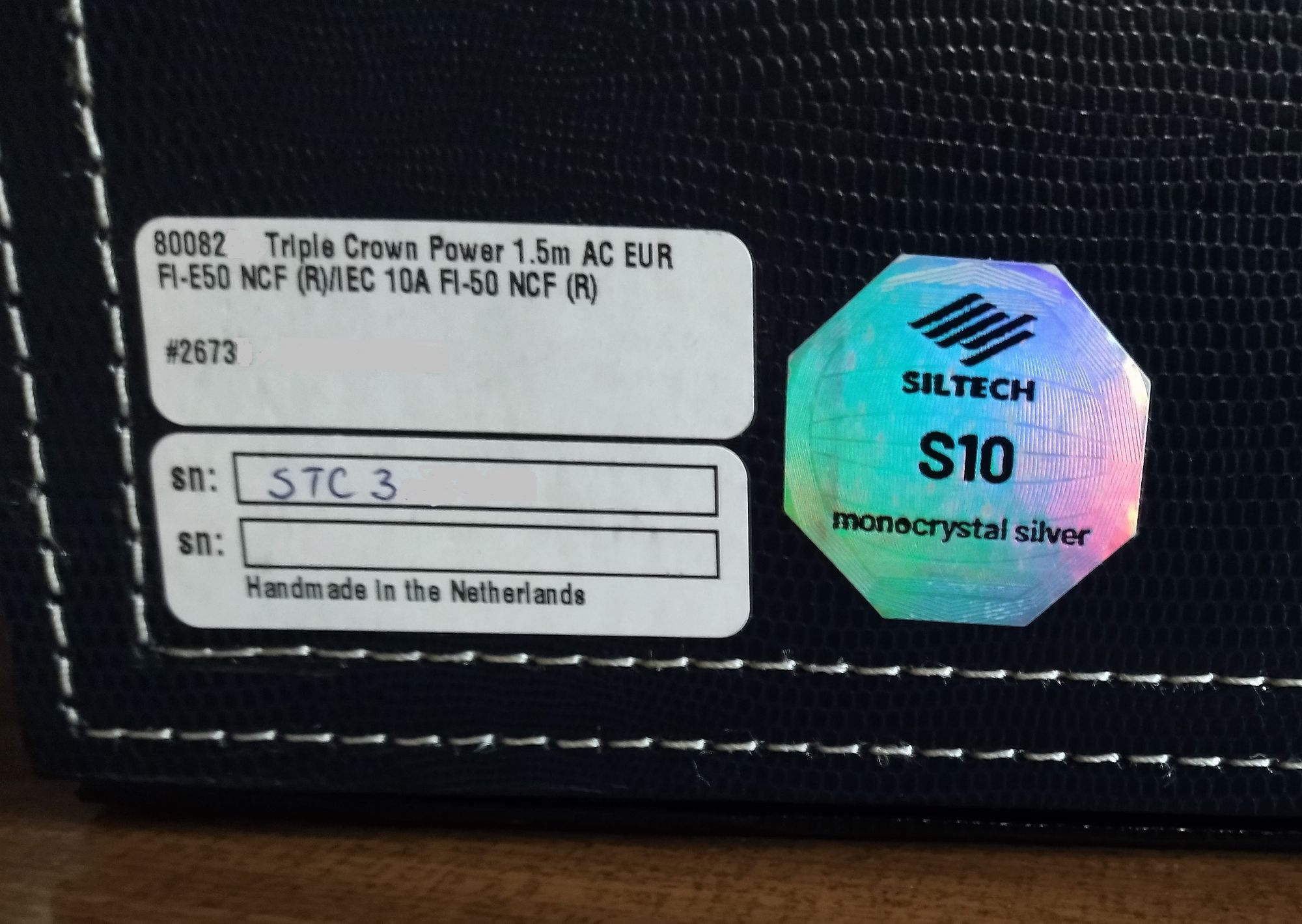 Siltech Triple Crown сетевой 1.5м S10