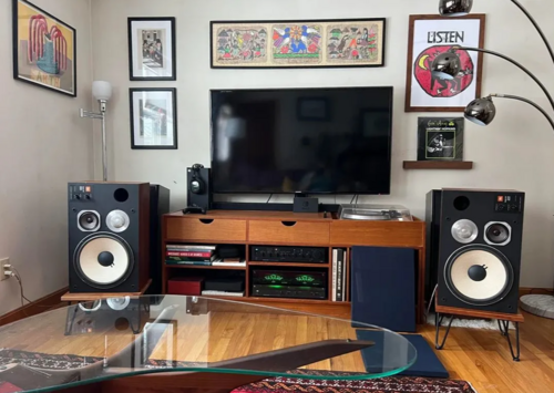 JBL 4411 Control Monitor. Акустика обслужена